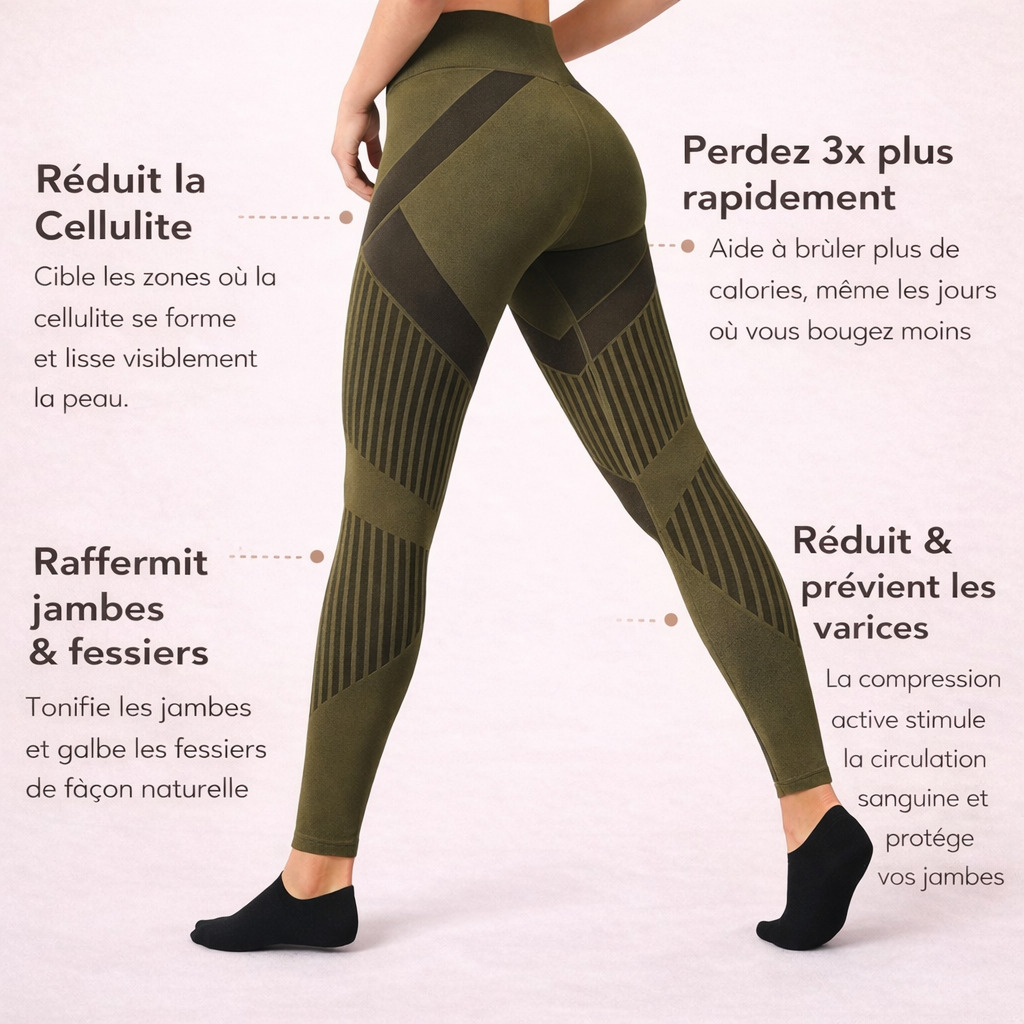 Bequeme Anti-Cellulite-Leggings